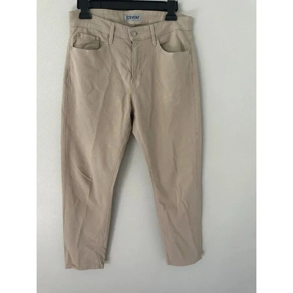 S.M.N Mens Jeans The Hunter in Khaki sz 30